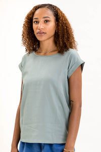 Johannaina Tencel Shirt hellgrün