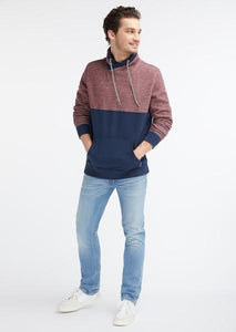 Sweatshirt Tube navy-biking red