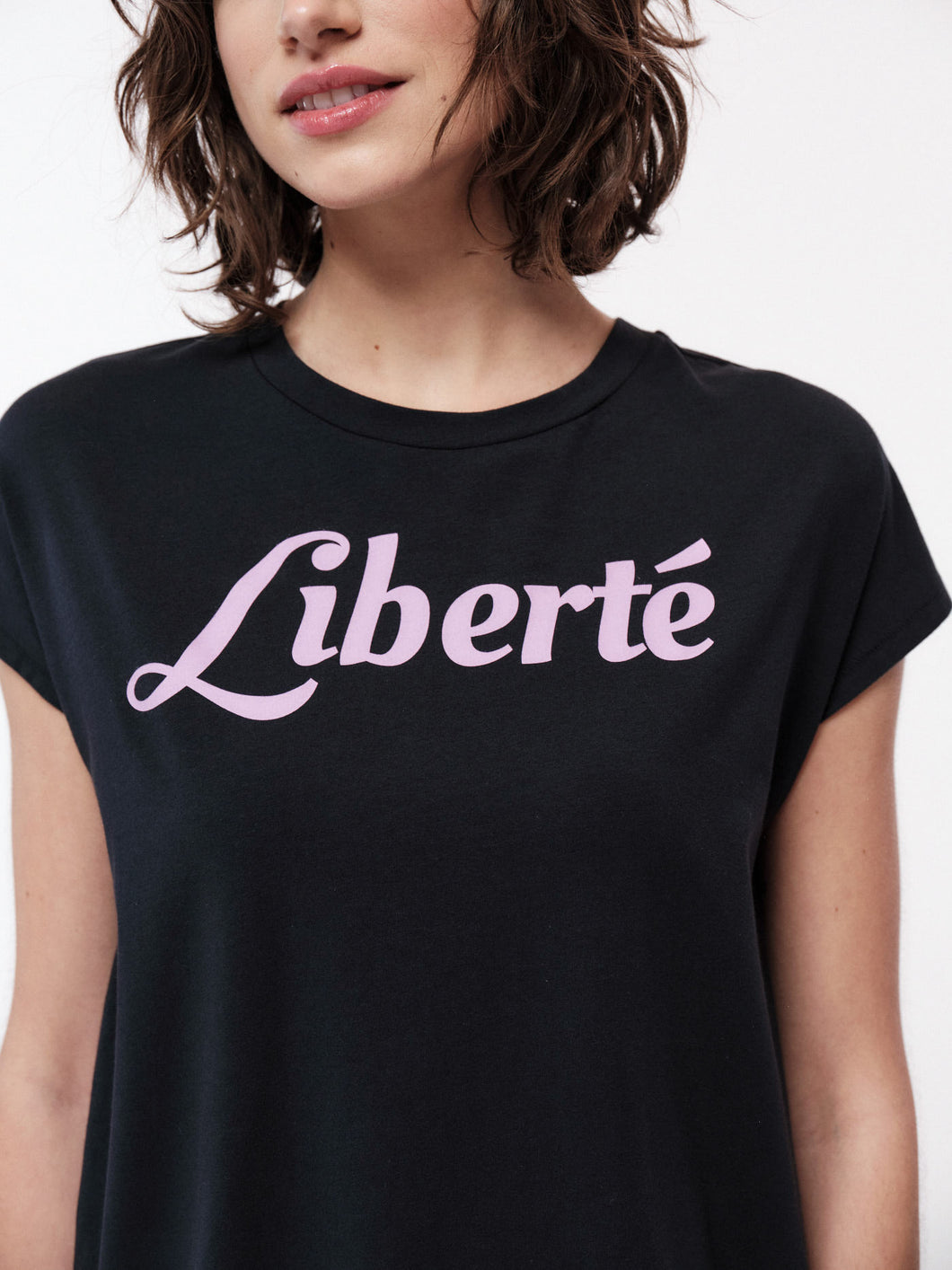 Statement Shirt Liberte GOTS atlantic